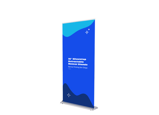Buy 36” Silverstep Retractable Banner Stands