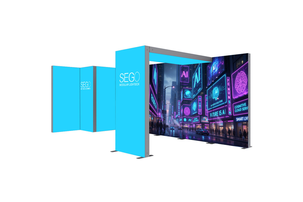 SEGO Modular Lightbox Display, Configuration F