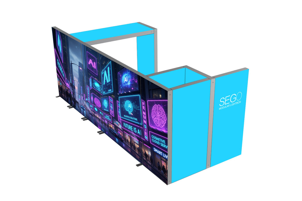 SEGO Modular Lightbox Display, Configuration F