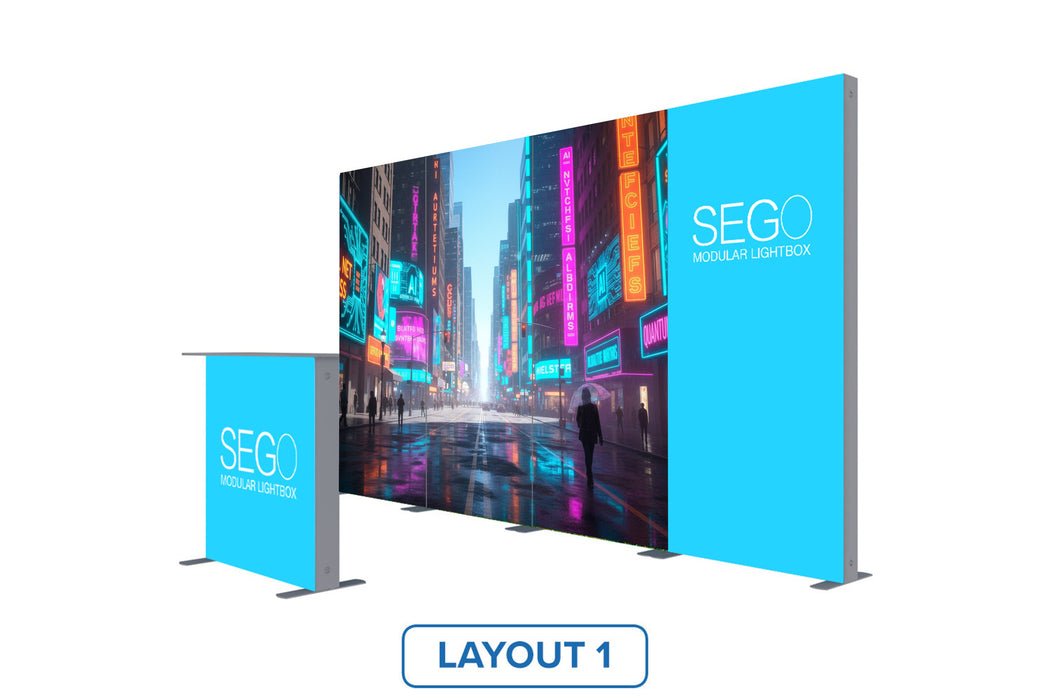 SEGO Modular Lightbox Display, Configuration K