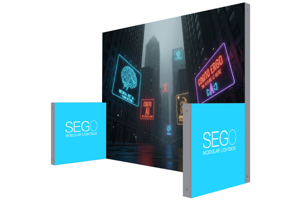SEGO Modular Lightbox Display, Configuration E