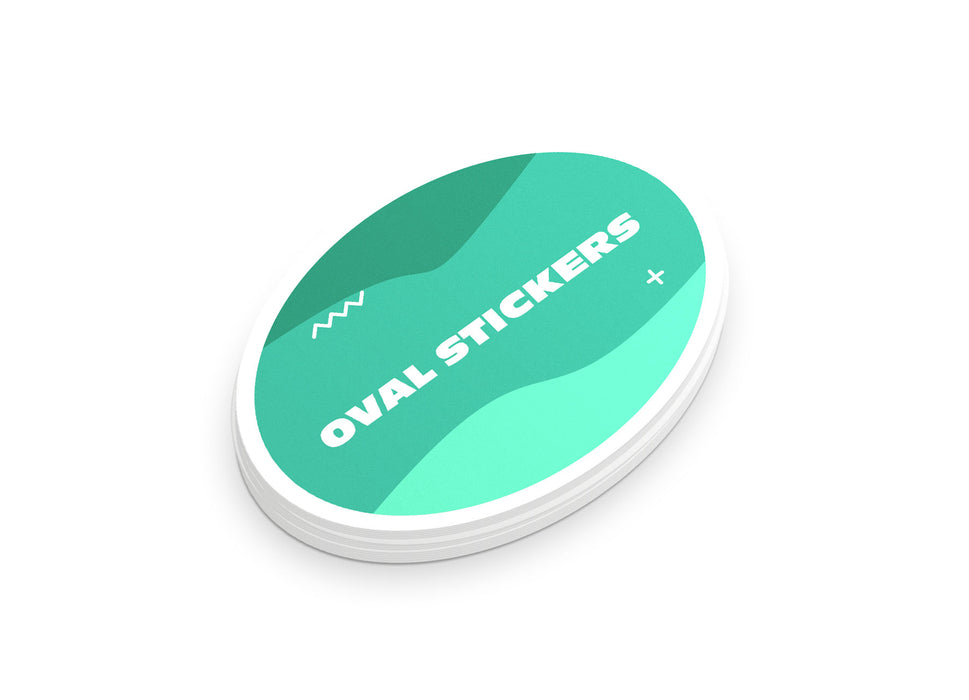 Buy Oval Stickers