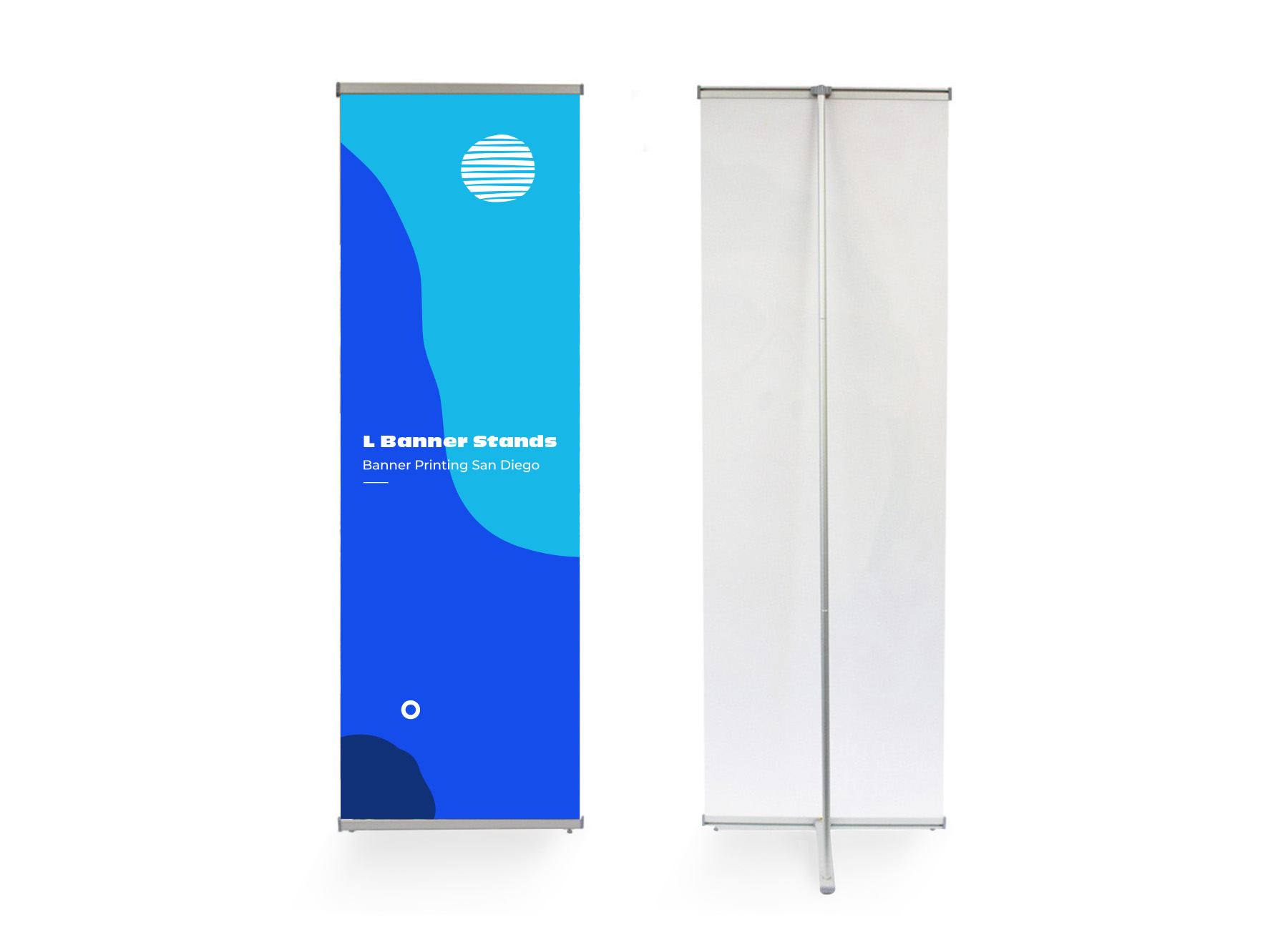 L Banner Stands for Trade Shows
